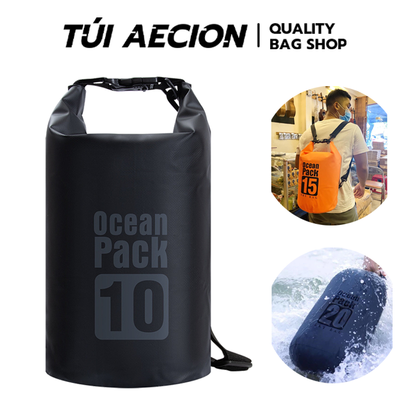 【AECION】Túi Balo Chống Nước Tuyệt Đối Ocean Pack Đi chèo sup, Du Lịch, Tắm Biển