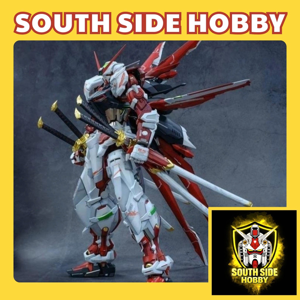 [CÓ SẴN] Mô Hình PG Astray Red Frame + Flight Unit ver 2.0 - Nilson Work (Tặng kèm 4 katana và base 