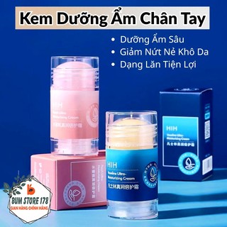 Kem Dưỡng Ẩm Da Chân HIH 35G Chống Nứt Gót, Dưỡng Gót Chân Giúp Da Mềm Mịn Dạng Thanh Lăn Tiện Lợi