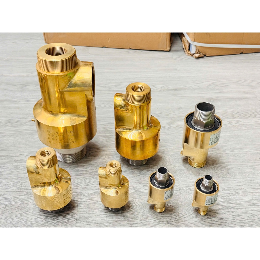 Khớp quay đồng HS-10 HS-15 HS-20 HS-25 HS-32 HS-40 HS-50 HS10 HS15 HS20 HS25 HS32 HS40 HS50 dùng nướ