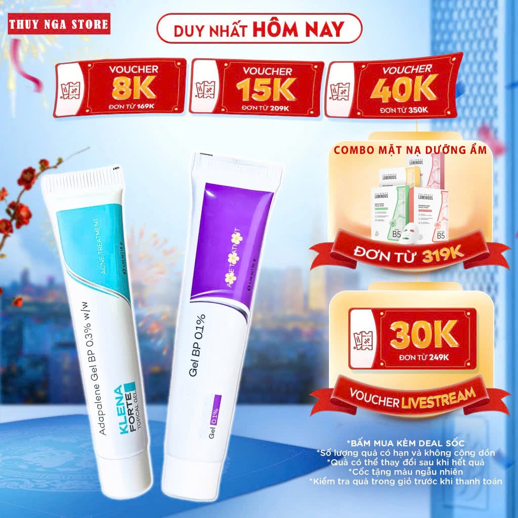 Kem Mụn Klena Forte 0.1% 0.3% – Giải Pháp Cho Da Mụn Ẩn, Thâm Mụn Giúp Da Căng Bóng