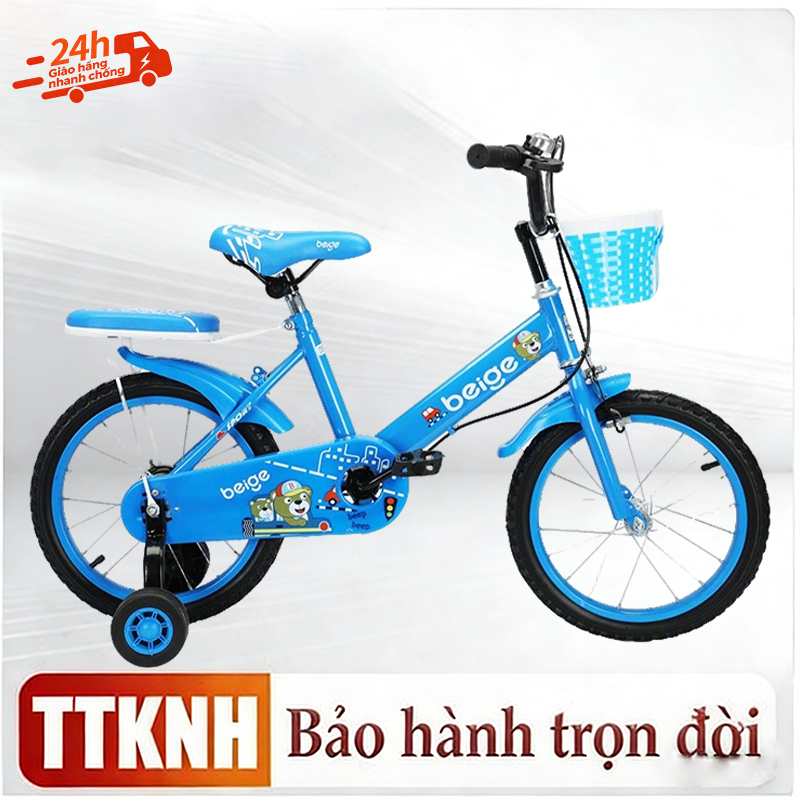 Xe đạp trẻ em 2-3-6-8-12 tuổi, xe đạp trẻ em có bánh phụ trợ