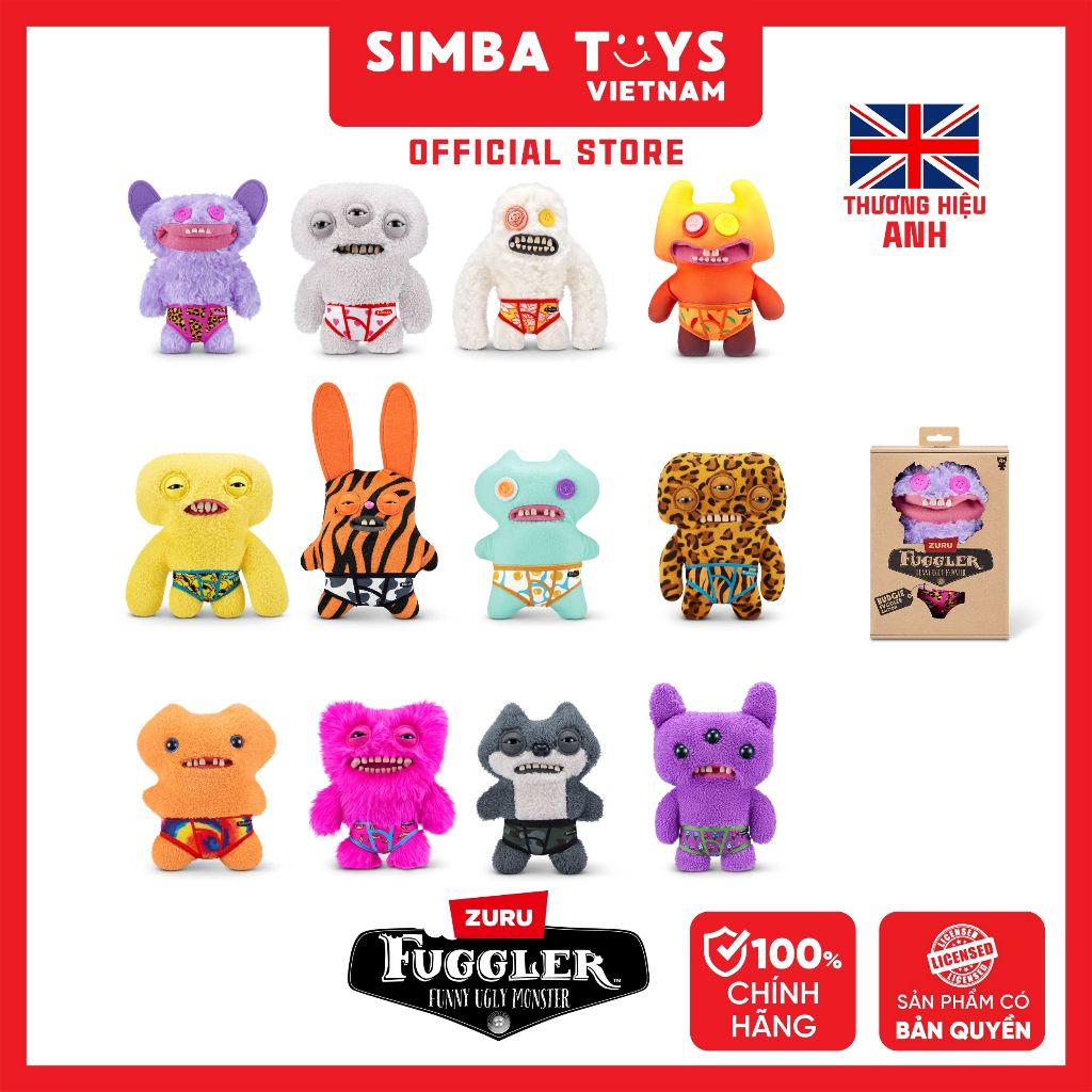 Đồ Chơi Sưu Tầm ZURU TOYS Fuggler Budgie Fuggler 9" 15723 - Simba Toys Vietnam