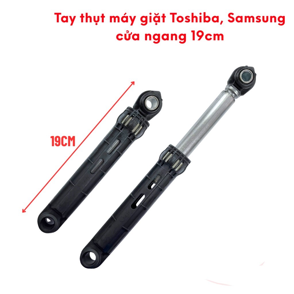 Tay thụt máy giặt Toshiba, Samsung cửa ngang 19cm, Tay nhún thụt giảm xóc máy giặt Toshiba, Samsung Cửa Ngang 19cm
