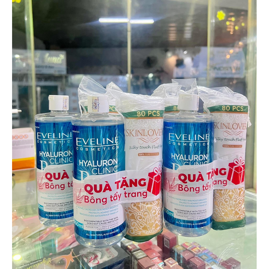 { Hàng công ty } Nước tẩy trang Eveline B5