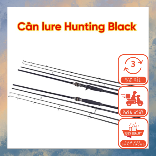 Cần Câu Lure Bạo Lực Hunting Black 2 Ngọn