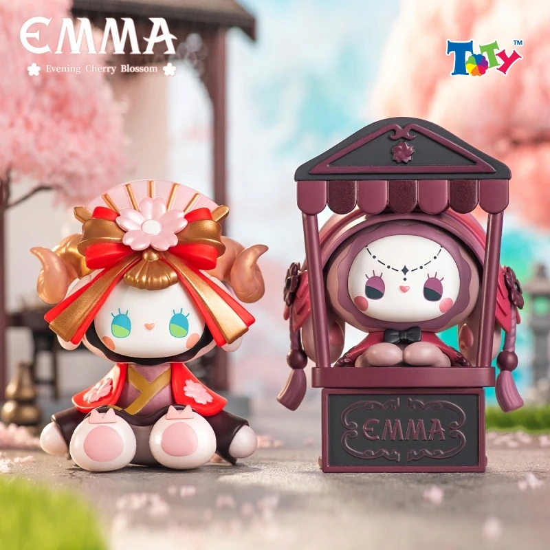 (Chính Hãng Lucky Emma) Blind Box Mô Hình - EMMA - Evening Cherry Blossom - RE39