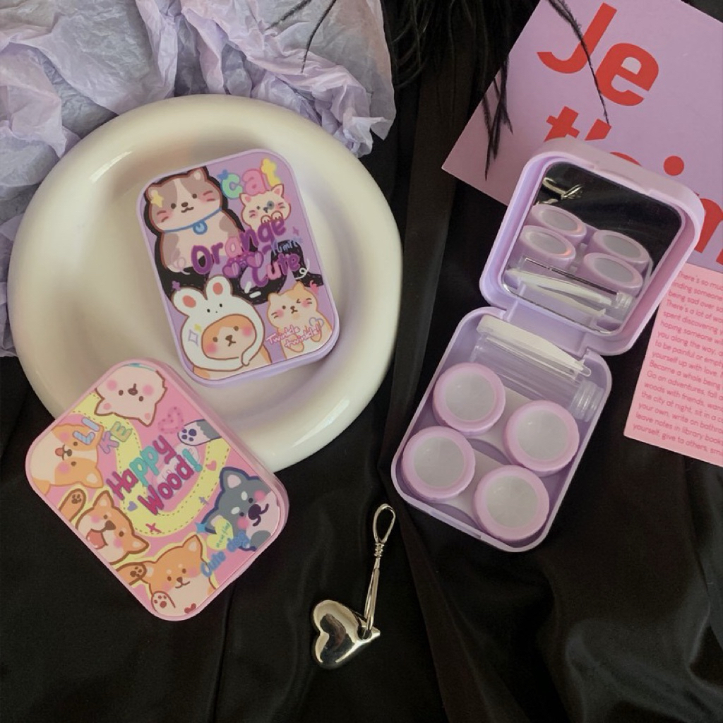 [ Tổng Hợp ] Các Mẫu Khay Dụng Cụ Đeo Kính Áp Tròng Lens - Bunny Eyes