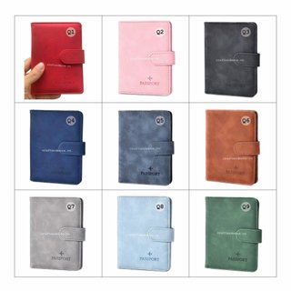 [Mẫu mới, nhiều màu, nhiều charm] Bao Da Hộ Chiếu Passport Cover Handmade Ví Đựng Passport Vintage Khắc Tên Theo Yêu Cầu