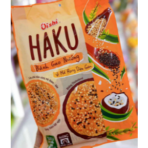 Oishi Bánh gạo nướng HAKU 138g