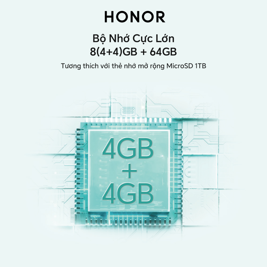 [MỞ BÁN ĐỘC QUYỀN] Điện Thoại Honor X5c (4+4) GB + 64 GB | Màn Hình 6.74 inch | Pin 5260 mAh | Bảo Hành 18 Tháng | BigBuy360 - bigbuy360.vn