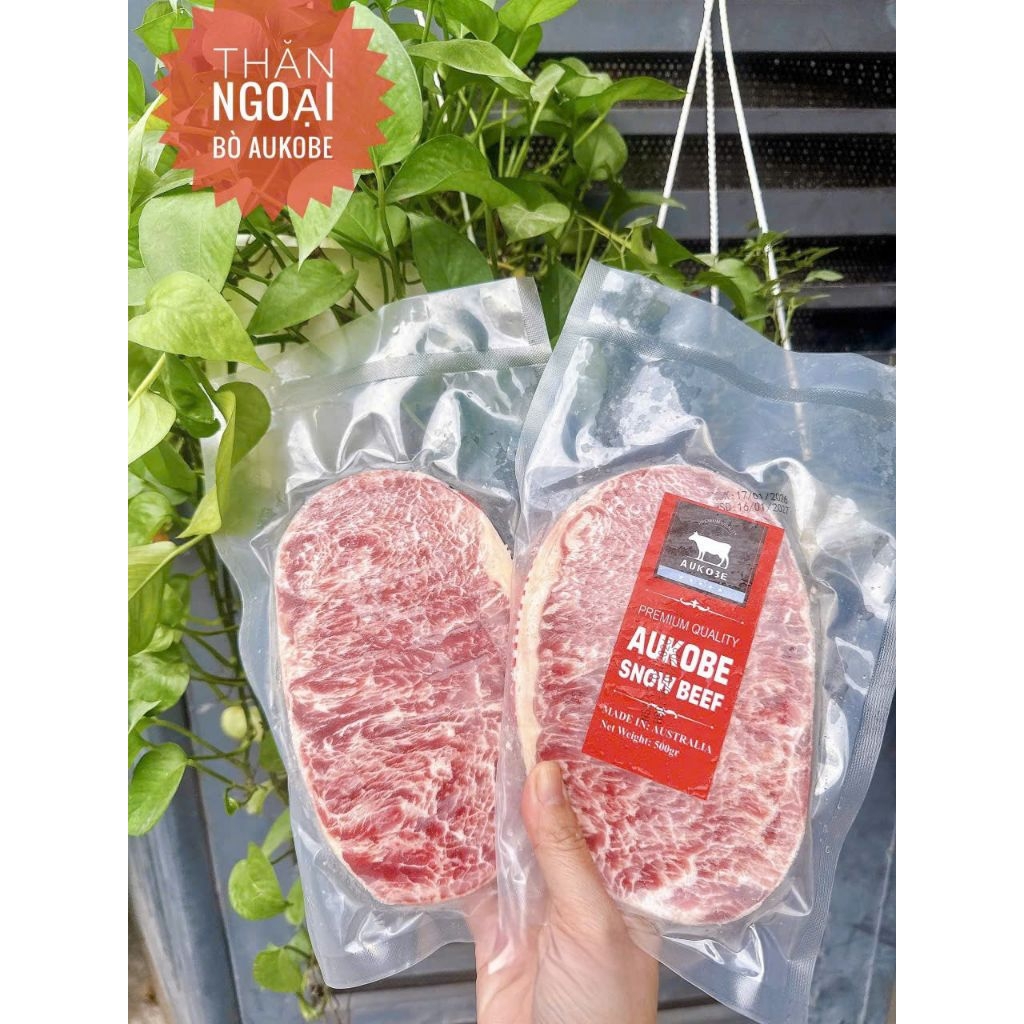 1kg THĂN NGOẠI BÒ TUYẾT AUKOBE. (giao hoả tốc)