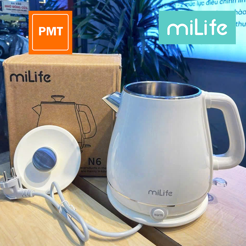 Ấm Siêu Tốc Giữ Nhiệt MiLife N6 1.8L