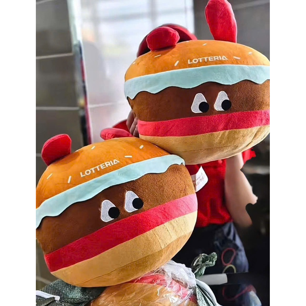[ siêu dể thương ] Gấu Bông Burger Lotteria VietNam