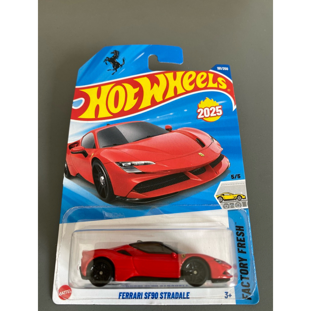 Xe Mô Hình Hot Wheels 1/64 Seen Diecast - Ferrari SF90 Stradale