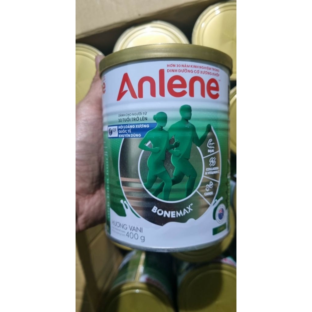 anlene 3x, 400g, date 4/2027