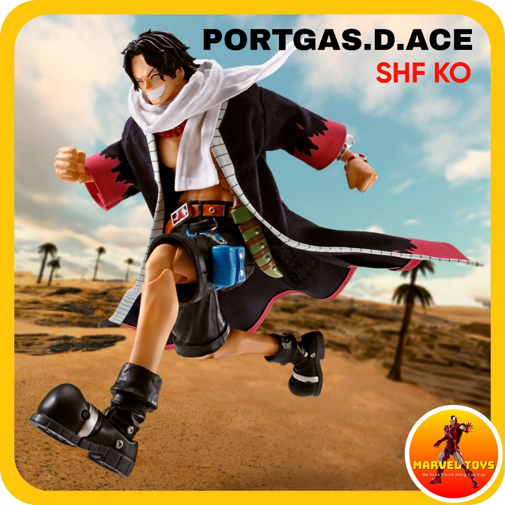 Mô Hình Bootleg SHF One Piece Portgas D Ace 1/12 Có Khớp (BL)