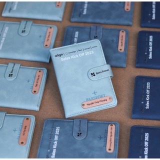 [Mẫu mới, nhiều màu, nhiều charm] Bao Da Hộ Chiếu Passport Cover Handmade Ví Đựng Passport Vintage Khắc Tên Theo Yêu Cầu