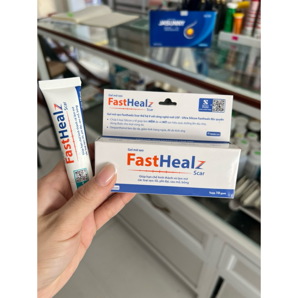 Gel mờ sẹo fasthealz scar 10g