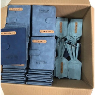 [Mẫu mới, nhiều màu, nhiều charm] Bao Da Hộ Chiếu Passport Cover Handmade Ví Đựng Passport Vintage Khắc Tên Theo Yêu Cầu