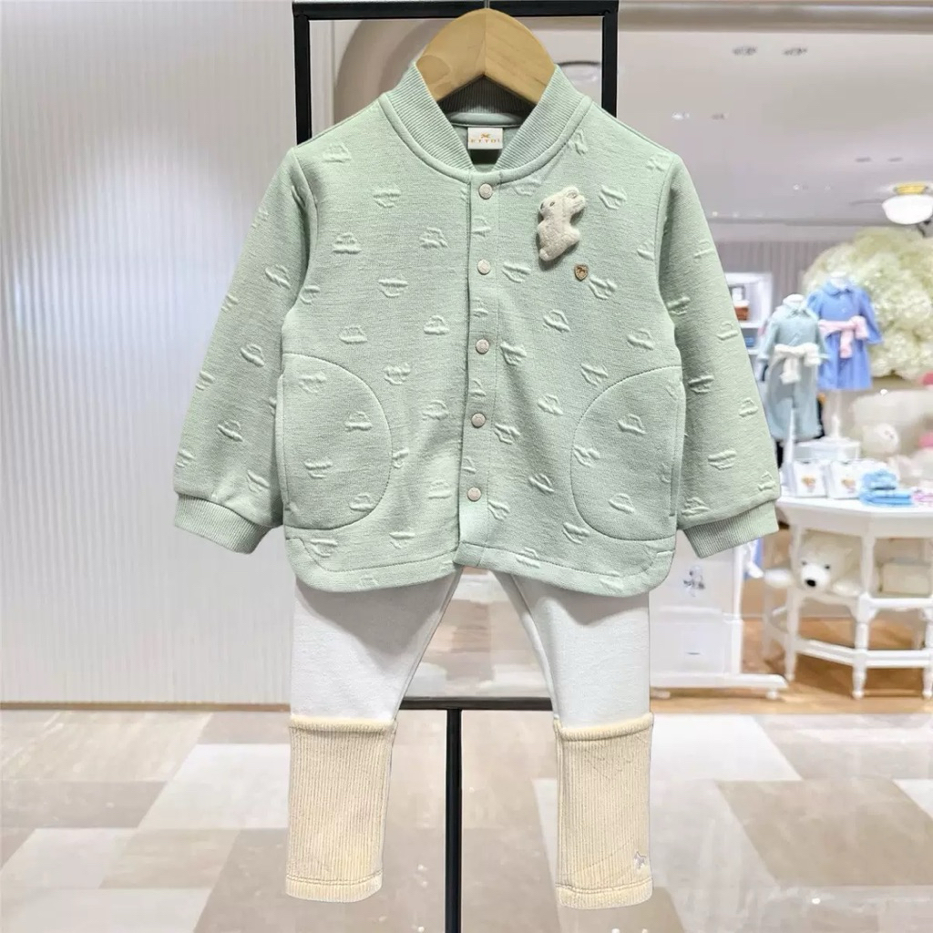 SET ETTOI RMK XANH MINIT CÓ CHARM CHO BÉ - XOÀI IU ƠI KIDS