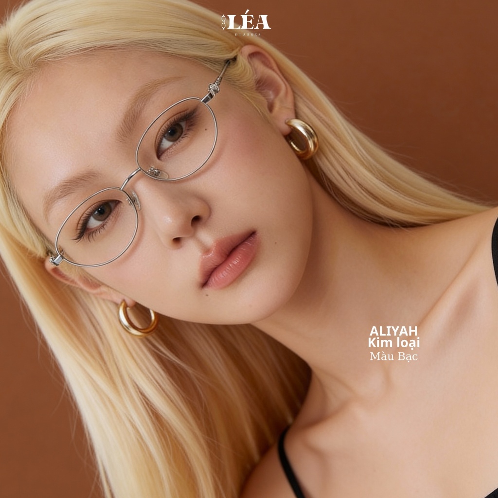 [LÉA GLASSES] Kính mắt Mèo Kim Loại chuyên lắp cận ALIYAH phong cách dễ thương HOT TREND | BigBuy360 - bigbuy360.vn