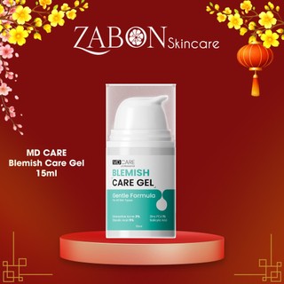 Gel Chấm Mụn MD CARE Blemish Care Gel Hỗ Trợ Làm Dịu Và Cải Thiện Mụn Viêm 15ml