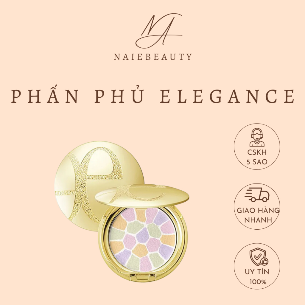 Phấn phủ nén cao cấp Phấn phủ ELEGANCE LA POUDRE HAUTE NUANCE - Naie.Beauty