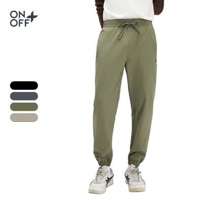 Quần Jogger nam chất liệu vải gió nhẹ, bề mặt mịn, ít nhăn và khô nhanh ONOFF - 18BP25A506