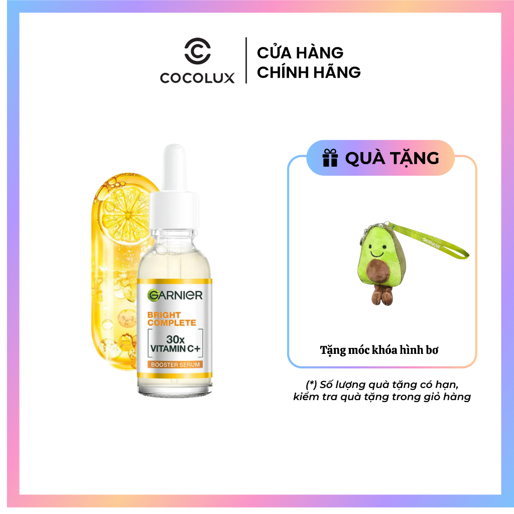 Tinh Chất Garnier Dưỡng Sáng Da, Mờ Thâm 30ml
