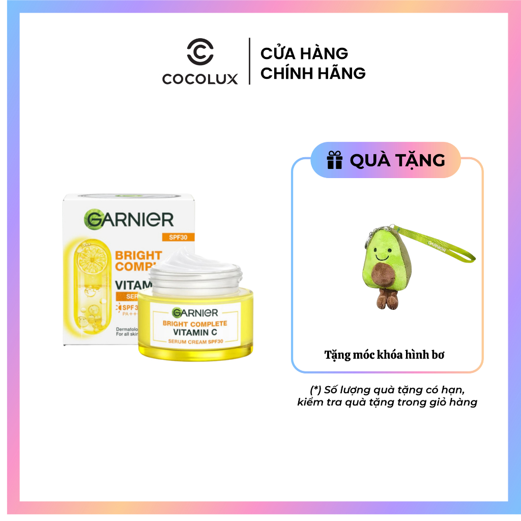 Kem Dưỡng & Gel Dưỡng Ẩm Garnier Sáng Da Ban Ngày 50ml