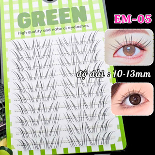 Mi Giả Cụm Tự Nhiên Tái Sử Dụng Nhiều Lần GREEN Thuỷ Mi