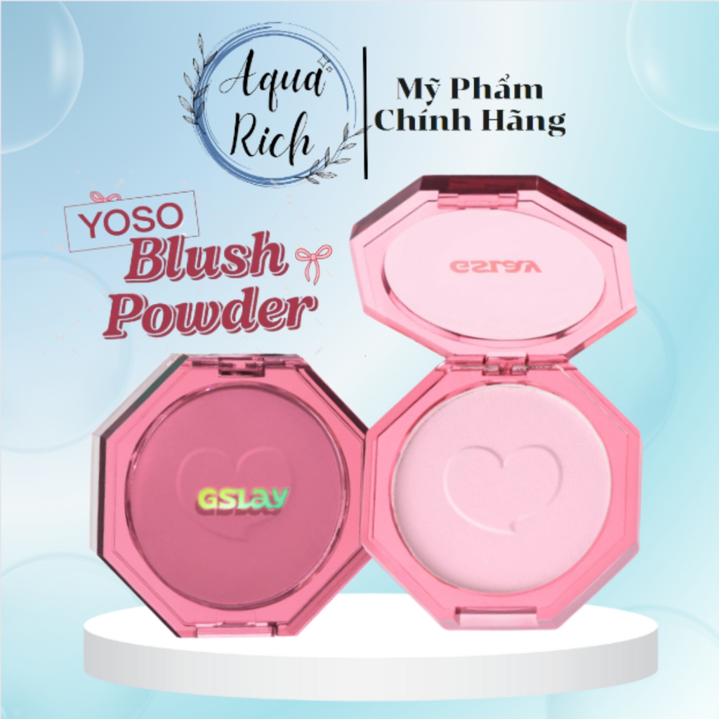 Phấn Má Hồng Thuần Chay GSLAY YOSO Blush Powder