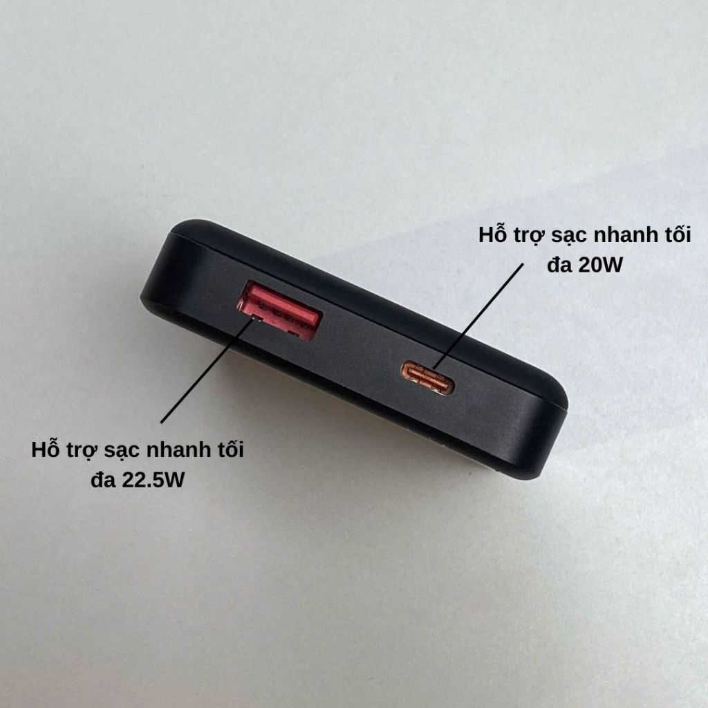 Pin sạc dự phòng không dây 10.000mah PB112B, Sạc nhanh 22.5W, Không dây 15W, Chứng nhận 3C (CCC) - levu01, lỗ vũ | BigBuy360 - bigbuy360.vn