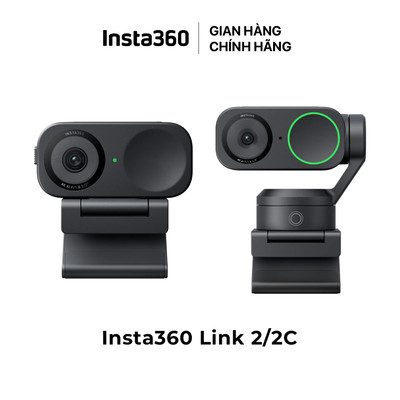 Webcam Insta360 Link 2/Link 2C Standard Edition Chất lượng Hình Ảnh Sắc Nét Bảo Hành 12 Tháng