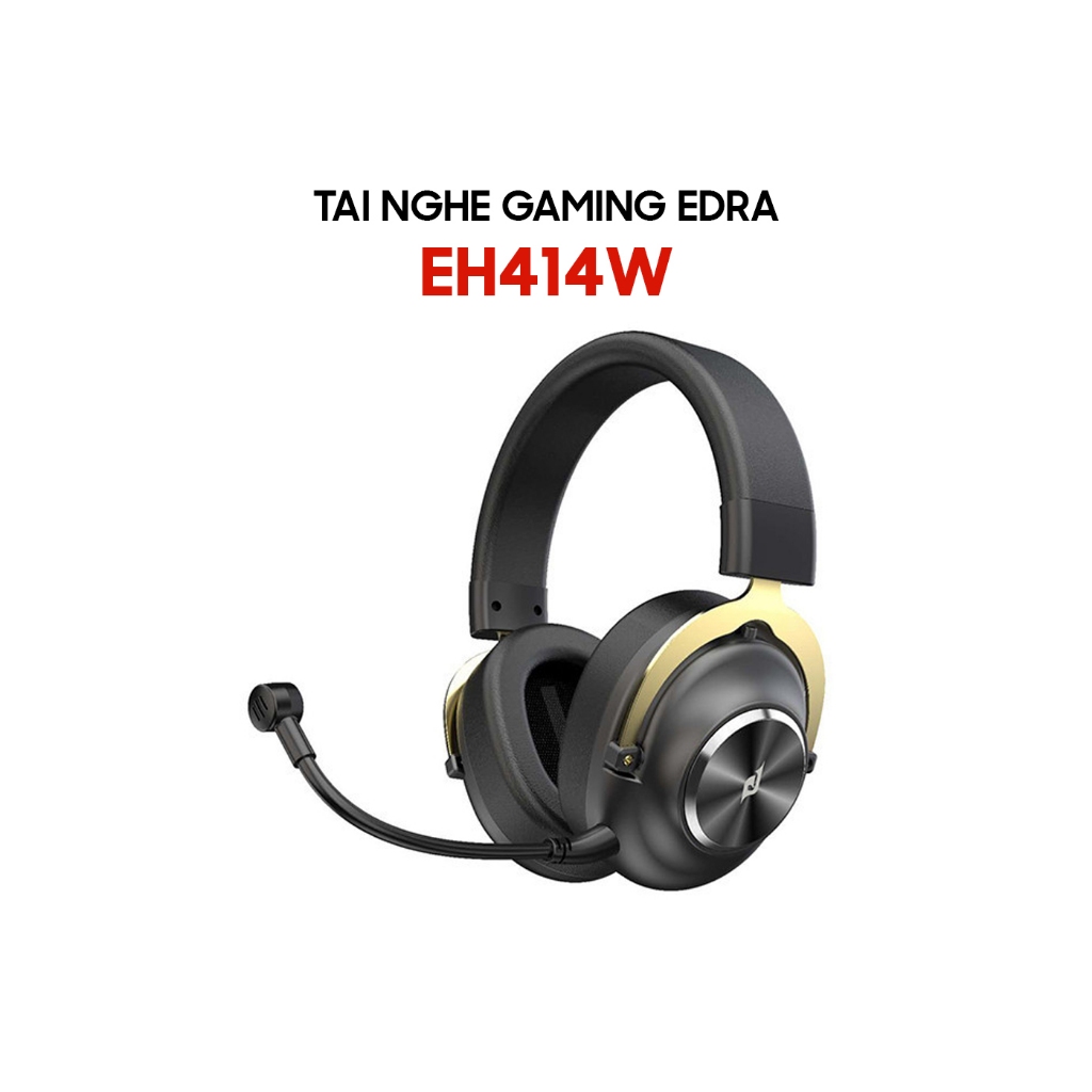 Tai Nghe Gaming Không Dây EDRA EH414W Black / White