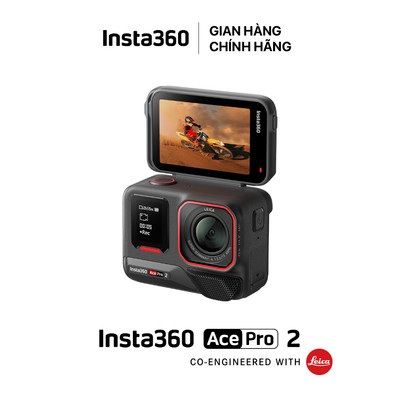 Camera Hành Trình Insta360 Ace Pro 2 - Giảm Rung Hiệu Quả | Bảo Hành Chính Hãng 12 tháng