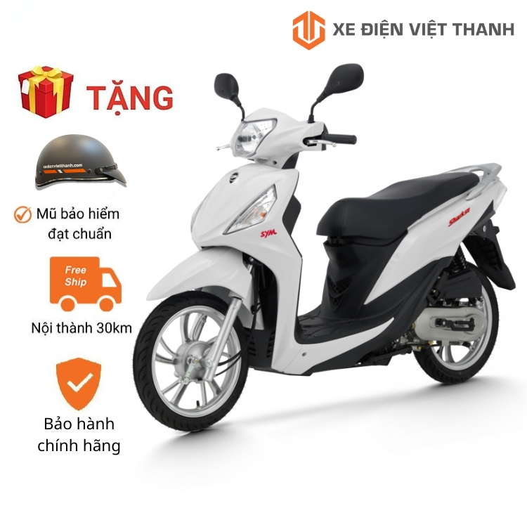 [Nhận tại HCM] Xe Ga SYM Shark 50cc