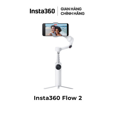 [LIVESTREAM]  Gimbal Chống Rung Điện Thoại Insta360 Flow 2 Standard Bundle Pin 10 Giờ Bảo Hành 12 Tháng