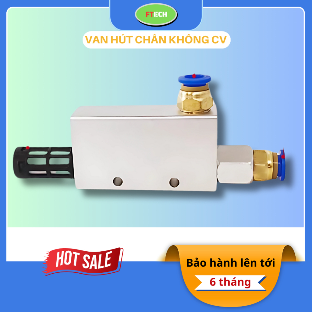 Van Hút Chân Không Khí Kén CV-10HS/15HS/20HS/25HS/30HS – Tạo Chân Không Nhanh, Bền Bỉ