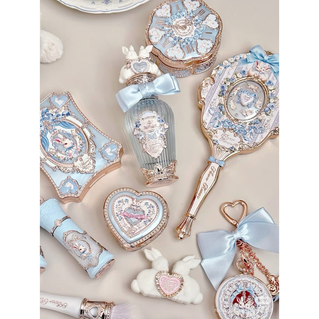 Gương bunny garden flowers know