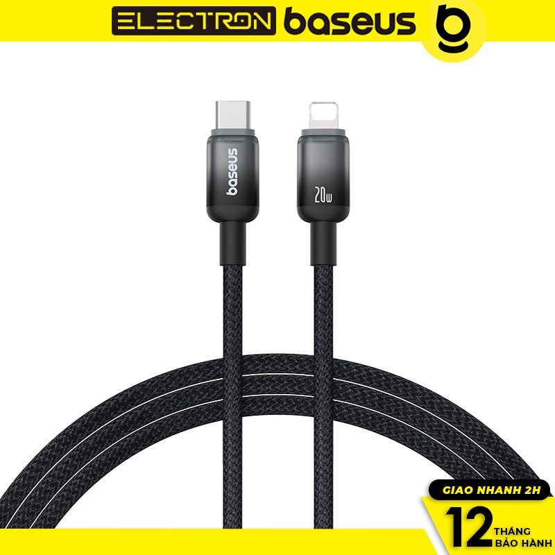 Cáp Sạc Nhanh C to I.P Baseus Discolor Series 20W (480Mbps)