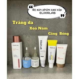 Bộ sản phẩm cao cấp dưỡng Trắng, mờ Nám, cấp Ẩm, phục Hồi, căng Bóng da ElixirLab, Hàn Quốc