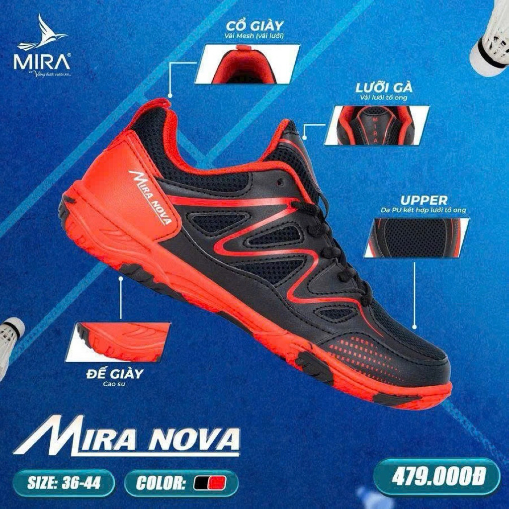 MIRA – Giày Cầu Lông Nova