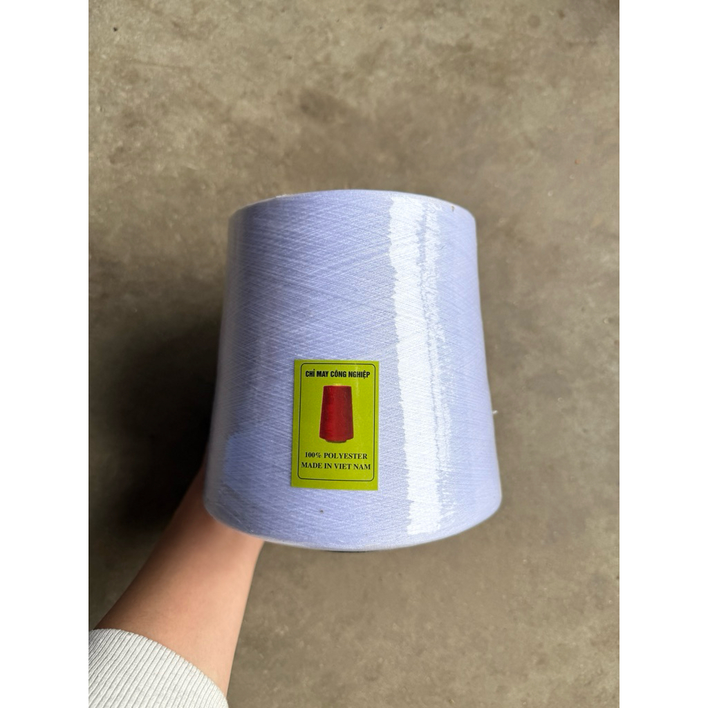 Chỉ may trắng tinh 40/2 cuộn 1kg