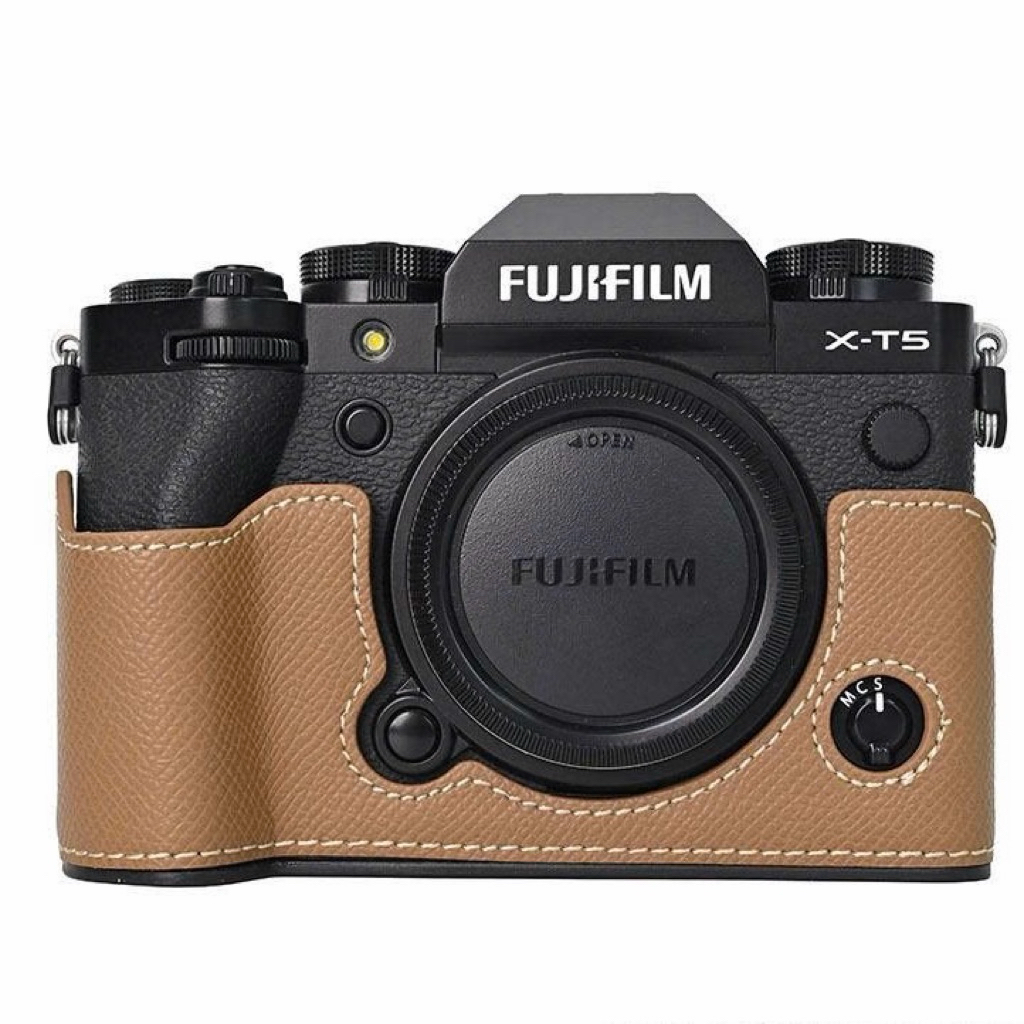 [ Sẵn HN ] Tổng hợp Bao Da Fu jifilm XT5, bao da 1 nửa bảo vệ chống xước máy , thẩm mỹ cao XT5