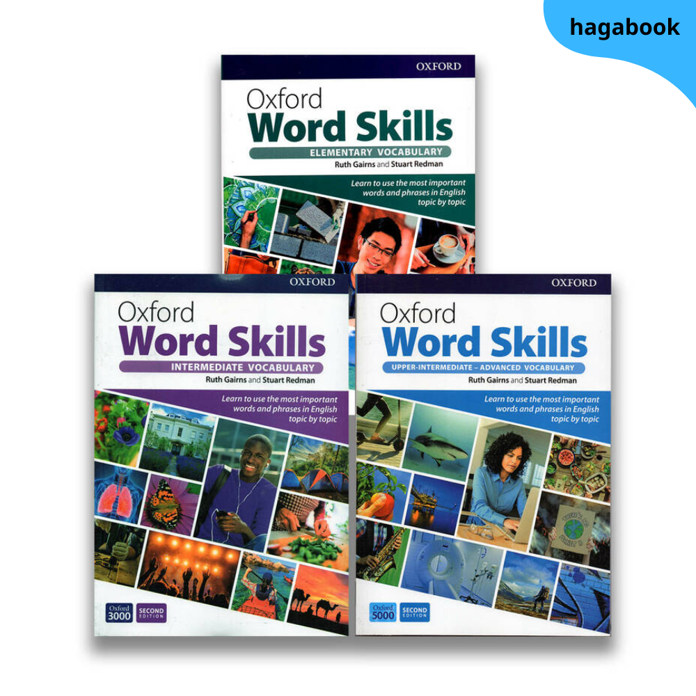 Sách - Oxford Word Skills 2nd Edition - Elementary/ Intermediate/ Upper-Advanced - Bản in màu laser 