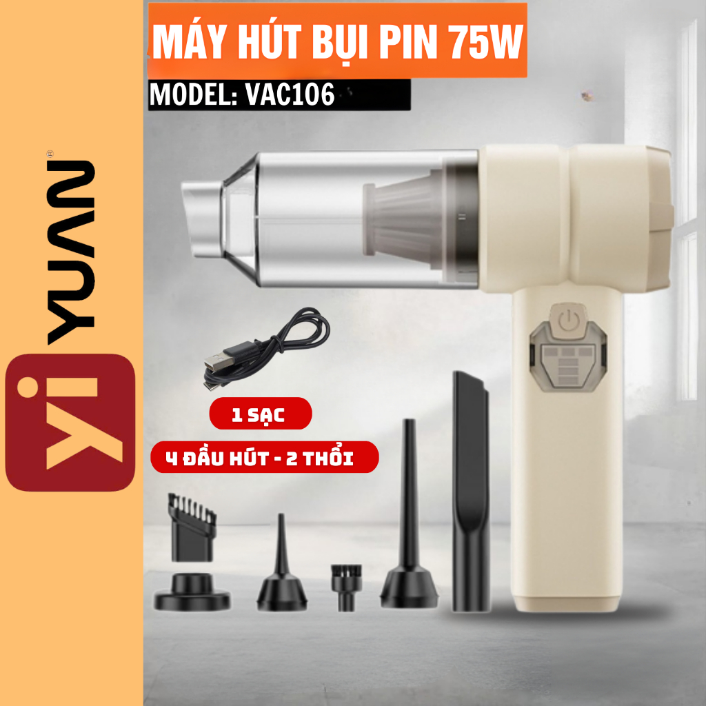 Máy hút bụi cầm tay YIYUAN VAC 106