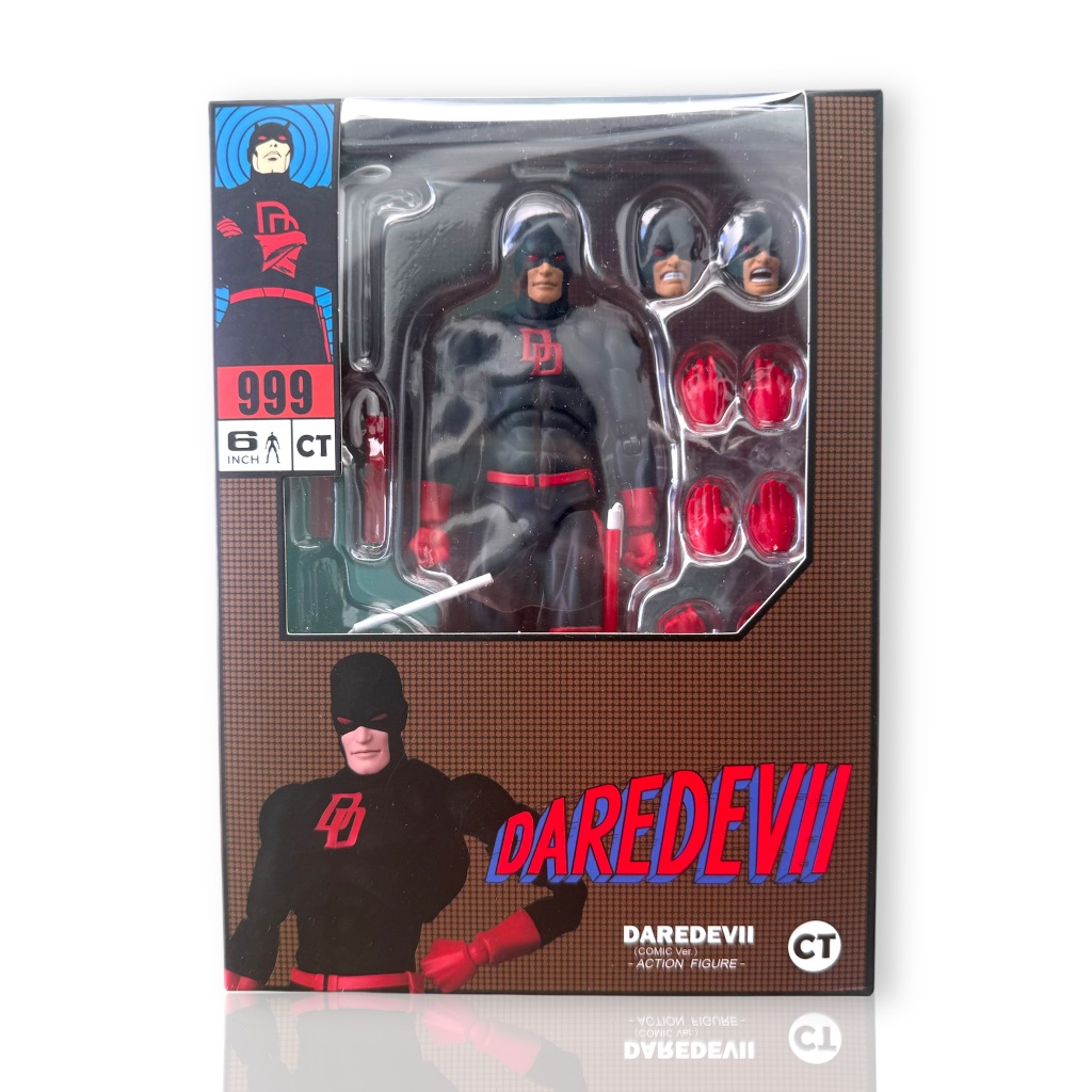 (Có sẵn- Hoả tốc) Mô Hình CT Toys Daredevil Black Suit MAF999 hãng CT Toys