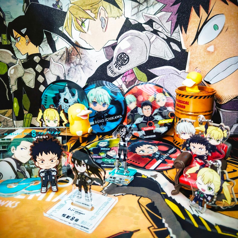 [Monster#8] Tổng hợp phụ kiện (merch) manga " Monster#8 " (Official)